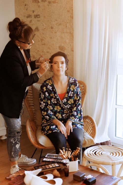 Maquillage Mariage Mélanie - Clara Tarn