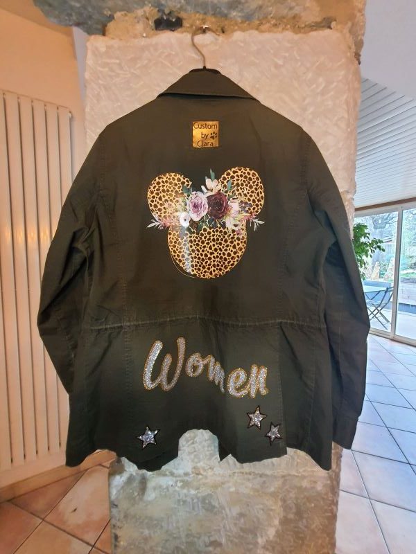 Veste customiser étoile women