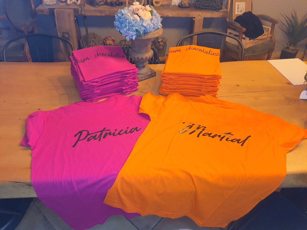 tee-shirt enterrement jeune fille prénom ou phrase Castres