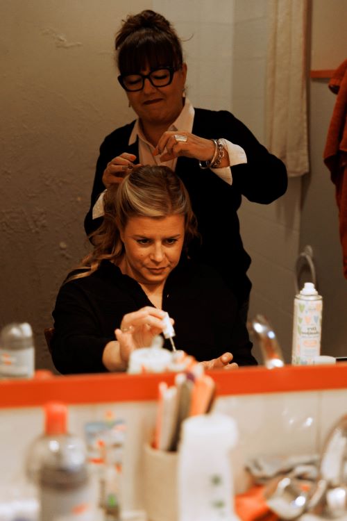 Coiffure Mariage Mélanie - Clara Tarn