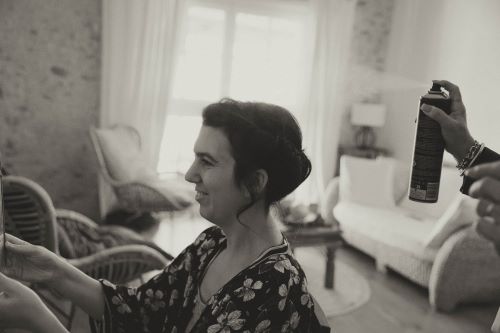 Coiffure Mariage Mélanie - Clara Tarn