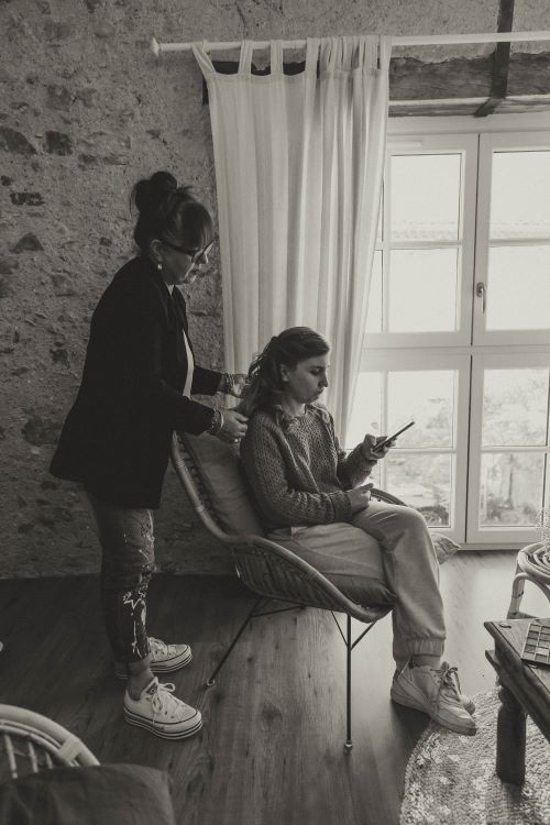 Coiffure Mariage Mélanie - Clara Tarn
