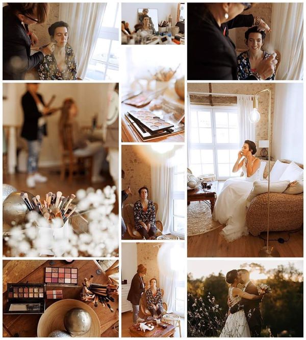 Mariage coiffure maquillage marié et invité Conciergerie